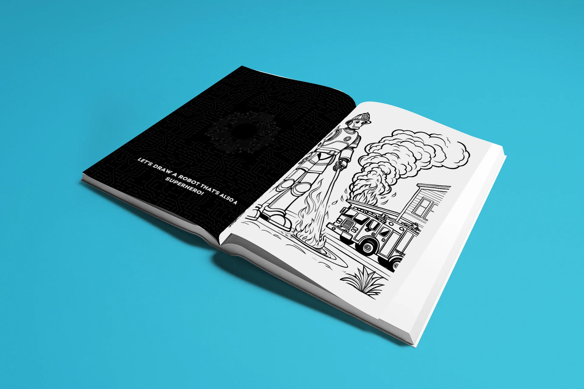 Robo Doodles – A Journey in Color and Imagination (Volume I) detail image